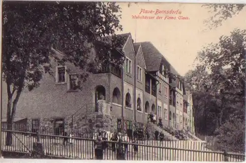 15667 AK Plauen-Bernsdorf Wohnhäuser der F.Claus 1926