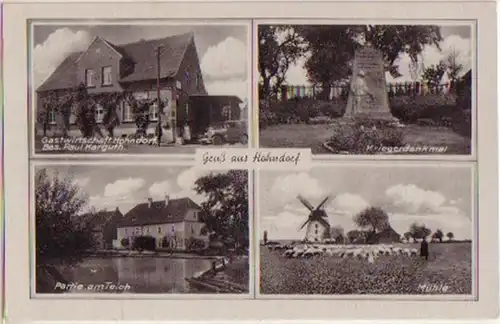 15658 Multi-image Ak Gruss de Hohndorf vers 1940