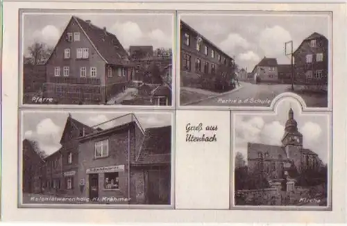 15653 Multi-image Ak Gruss de Utenbach vers 1940