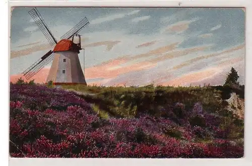 15631 Ak Lüneburger Heide Windmühle um 1910