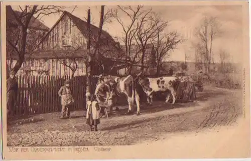 15607 AK Ochsenschmiede in Thossen Vogtland um 1910