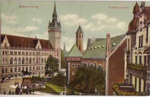 15583 Ak Braunschweig Ruhfäutchenplatz 1910