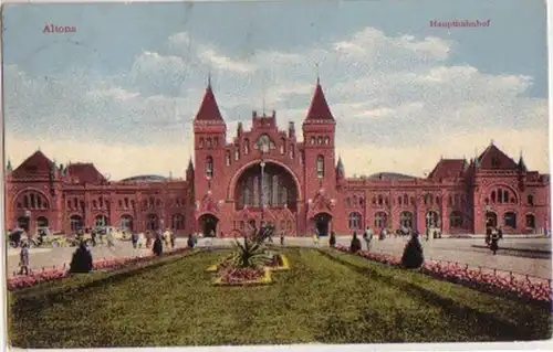 15569 Ak Altona Gare centrale 1913