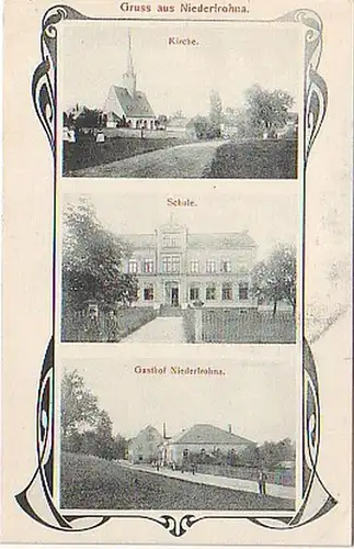 15555 Mehrbild Ak Gruss aus Niederfrohna um 1910