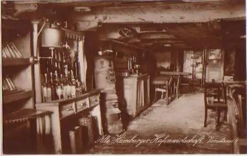 15540 AK Hambourg ancien hamburger Portwirtschaft vers 1910