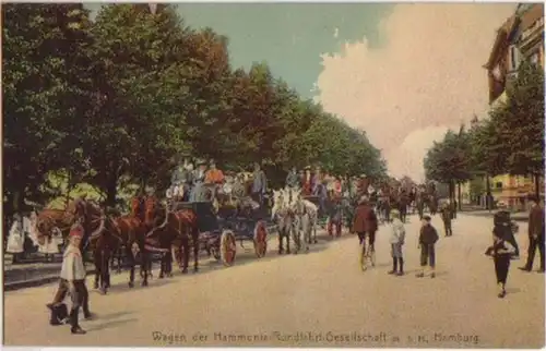 15539 Ak Hambourg Hammonia-Rurband-Gesellsch. vers 1910