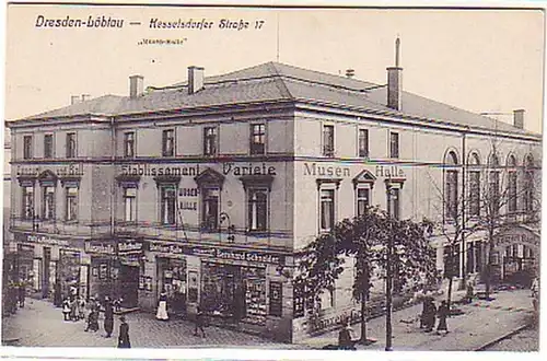 15526 Ak Dresden Löbtau Kesselsdorfer Strasse vers 1920