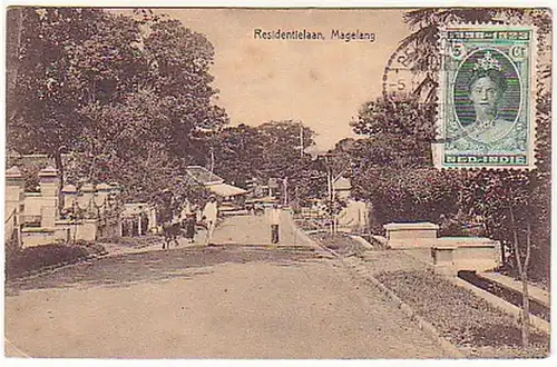 15509 Ak Residentielaan Magelang Niederl. Indien 1923