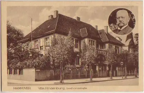 15499 Ak Hannover Villa Hindenburg Seelhorststraße 1925