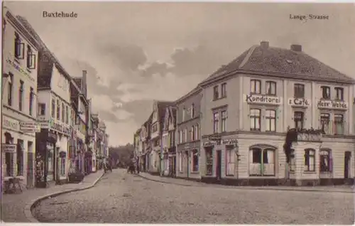 15494 Ak Buxtehude Longue route de la pâtisserie 1915