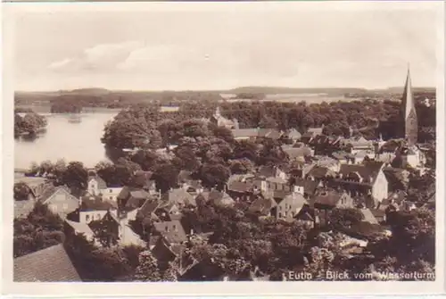 15492 Ak Eutin Blick vom Wasserturm um 1940