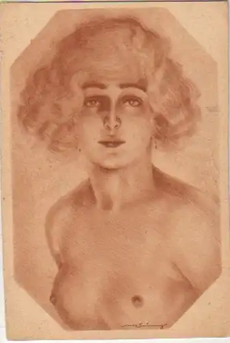 15422 Artiste Carte Max Brüning Erotic vers 1920