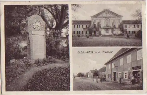 15405 Ak Schön-Wölkau b. Crensitz 1936