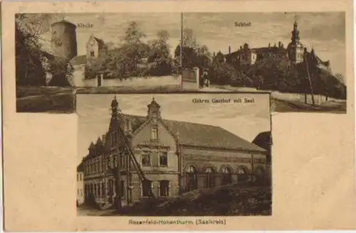 15400 Ak Rosenfeld-Haut-urm (cercle de Salle) vers 1930