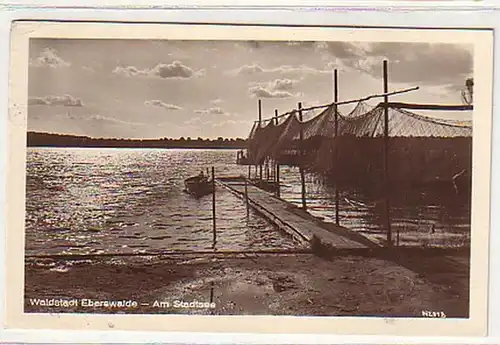 15367 Ak Waldstadt Eberswalde am Stadtsee 1954