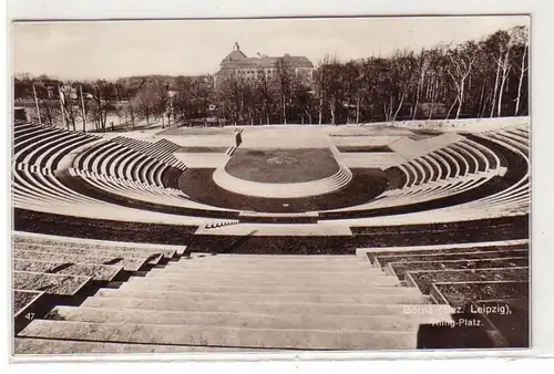 15361 Ak Borna Bez. Leipzig Thing-Platz 1935