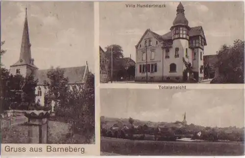 15358 Salutation multi-images Ak de Barneberg 1925