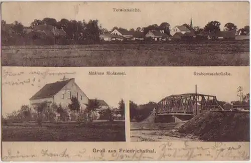 15351 Salutation multi-images Ak de Friedrichsthal 1911