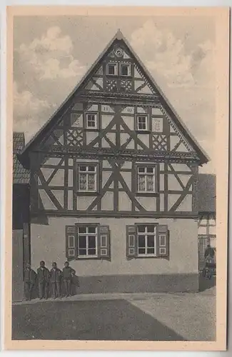 15345 Ak Fachwerkbau in Lützellinden um 1930