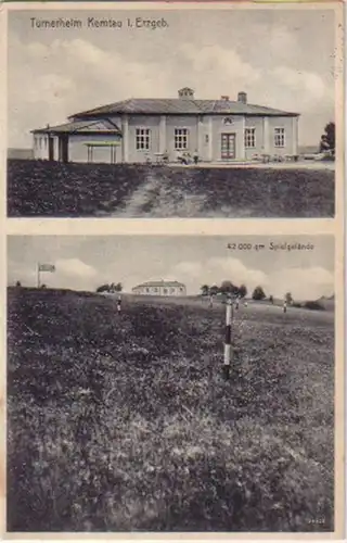 15346 Mehrbild Ak Turnerheim Kemtau im Erzgebirge 1930