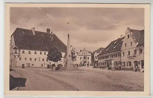 15327 Ak Ebersberg Marienplatz 1926
