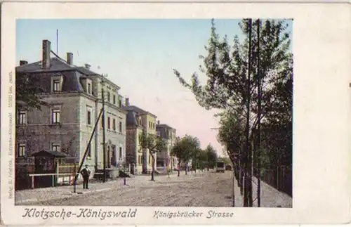 15324 Ak Klotzsche Königswald Königsbrücker Straße 1900