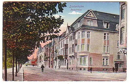 15303 Feldpost Ak Diedenhofen Parkstrasse 1916