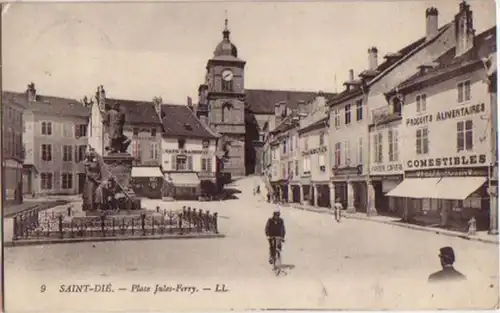 15292 Ak Saint Die'Place Jules Ferry 1914