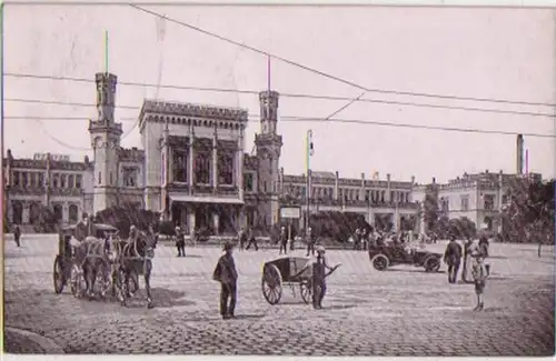 15271 Ak Wroclaw gare centrale 1942