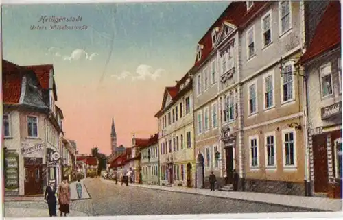 15264 Ak Heiligenstadt Untere Wilhelmstraße um 1940