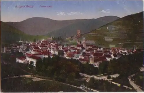 15234 Ak Kaysersberg Alsace Panorama vers 1915