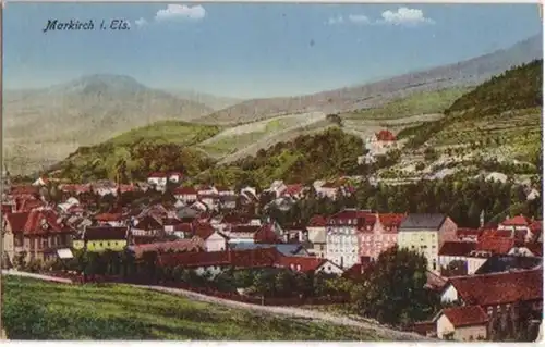 15232 Ak Markirch en Alsace Vue totale vers 1915