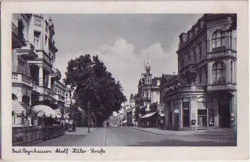 15217 Ak Bad Oeynhausen Vue de la rue vers 1940