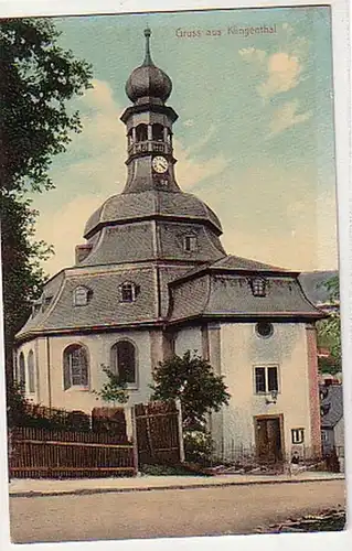 15187 Ak Gruse de Klingenthal église vers 1910