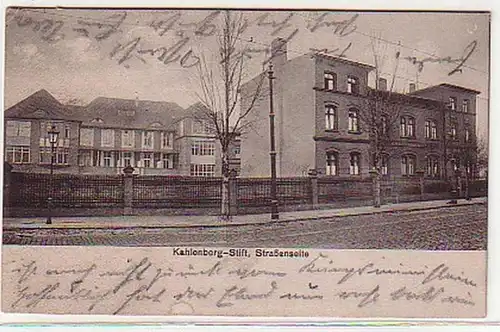 15126 Ak Magdeburg Kahlenberg Stift Straßenseite um1925