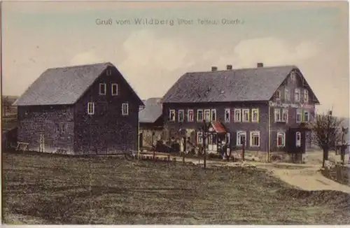 15111 Ak Salutation du Wilberg Oberfranken Gasthaus vers 1910
