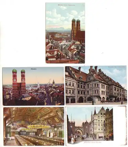 15107/5 Ak Munich Hofbräushaus etc. vers 1920