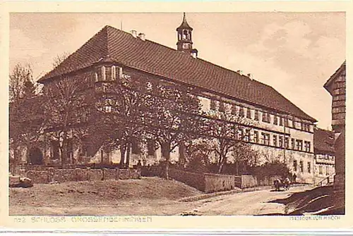 15068 Ak Schloß Grossenbehringen um 1930