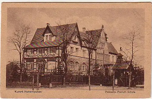 15065 Ak Hohenlychen Pannwitz école en plein air vers 1930