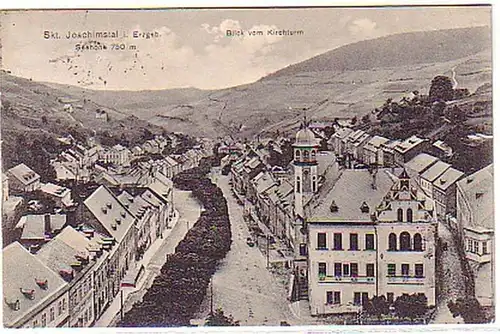 15062 Ak Skt. Joachimstal im Erzgebirge 1909