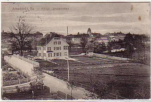 15057 Feldpost Ak Arnsdorf Königl. Landesanstalt 1916