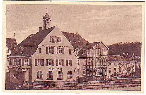 15019 Ak Georgenthal Thüringen der Klosterhof 1927