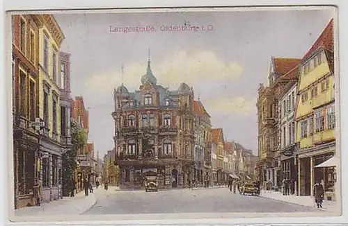 15006 Ak Oldenburg in Oldenburg Langestrasse 1930