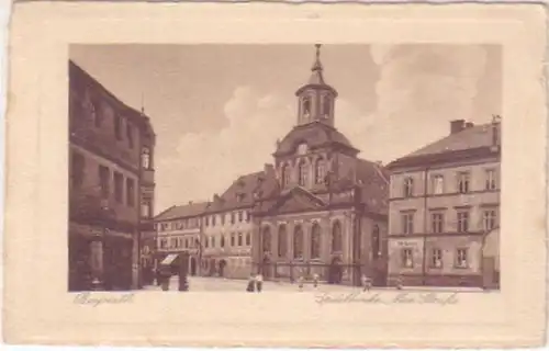14994 Ak Bayreuth Spitalkirche Max Straße um 1930