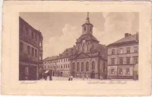 14994 Ak Bayreuth Spitalkirche Max Strasse vers 1930