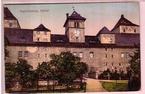 14956 Ak Augustusburg Schloß 1919