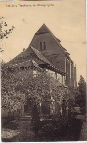 14951 Ak Schillers Traukirche in Wenigenjena 1909