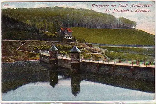14946 Ak barrage de la ville de Nordhausen vers 1920
