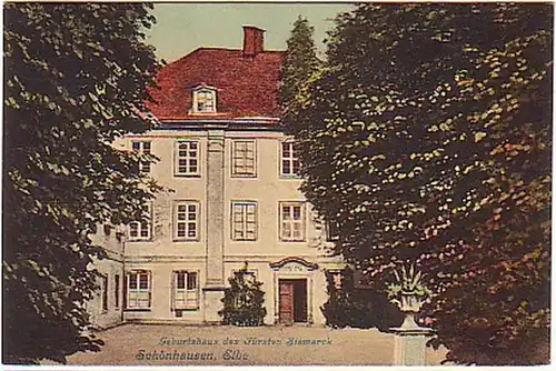 14937 Ak Schönhausen Bismarcks Geburtshaus 1909