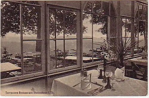 14930 Ak Stutenhaus in Th. Terrassen Restaurant 1913